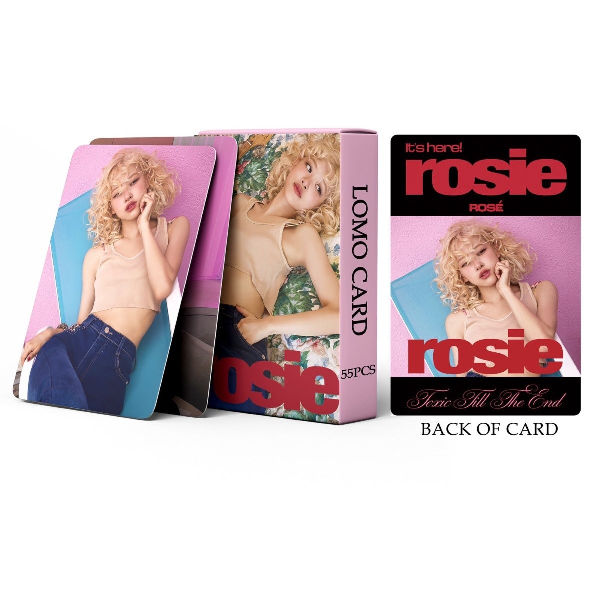 PHOTOCARDS ROSÉ - ROSIE 55 PCS