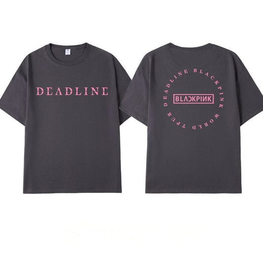 BLACKPINK DEADLINE T-SHIRTS 100% COTTON