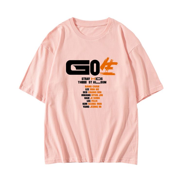 STRAY KIDS MERCH GO生 (GO LIVE) TSHIRT 100% COTTON