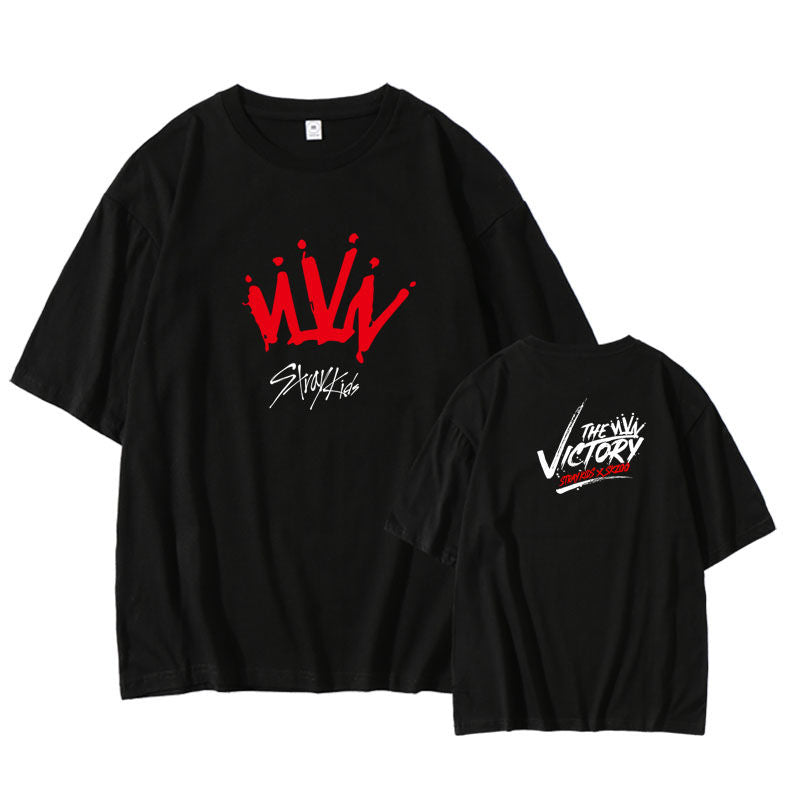 STRAY KIDS MERCH TSHIRT 100% COTTON