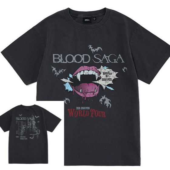 ENHYPEN Blood Saga World Tour T-Shirt