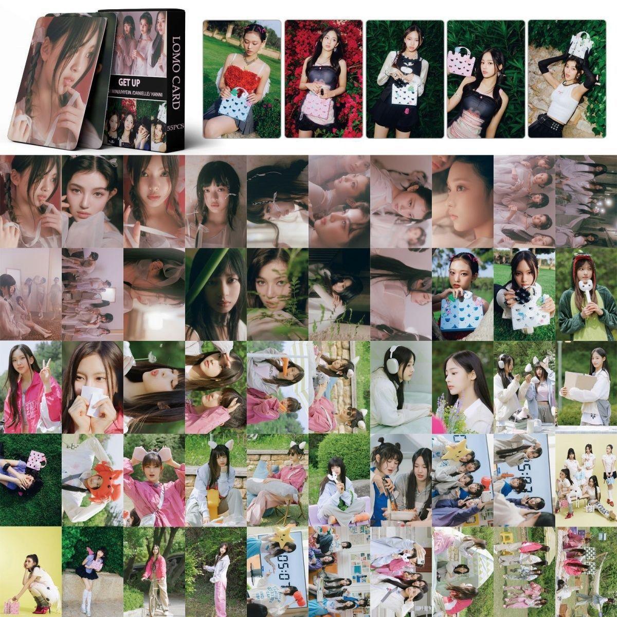 PHOTOCARDS NEWJEANS GET UP 55 PCS