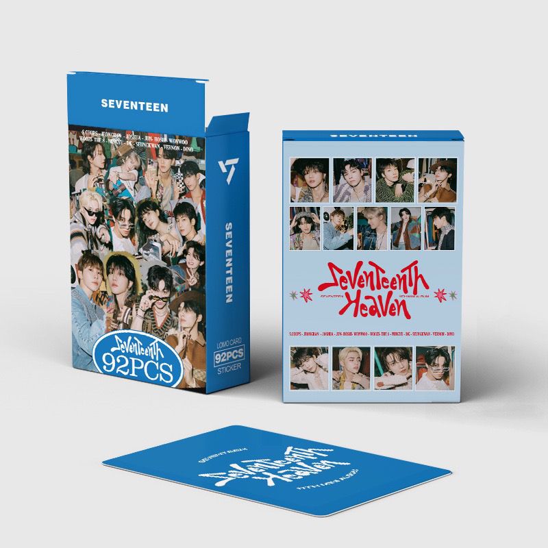 SEVENTEEN SeventeenTh KITS 92 PIECES (60 PHOTOCARDS + 32 ADHESIVES)