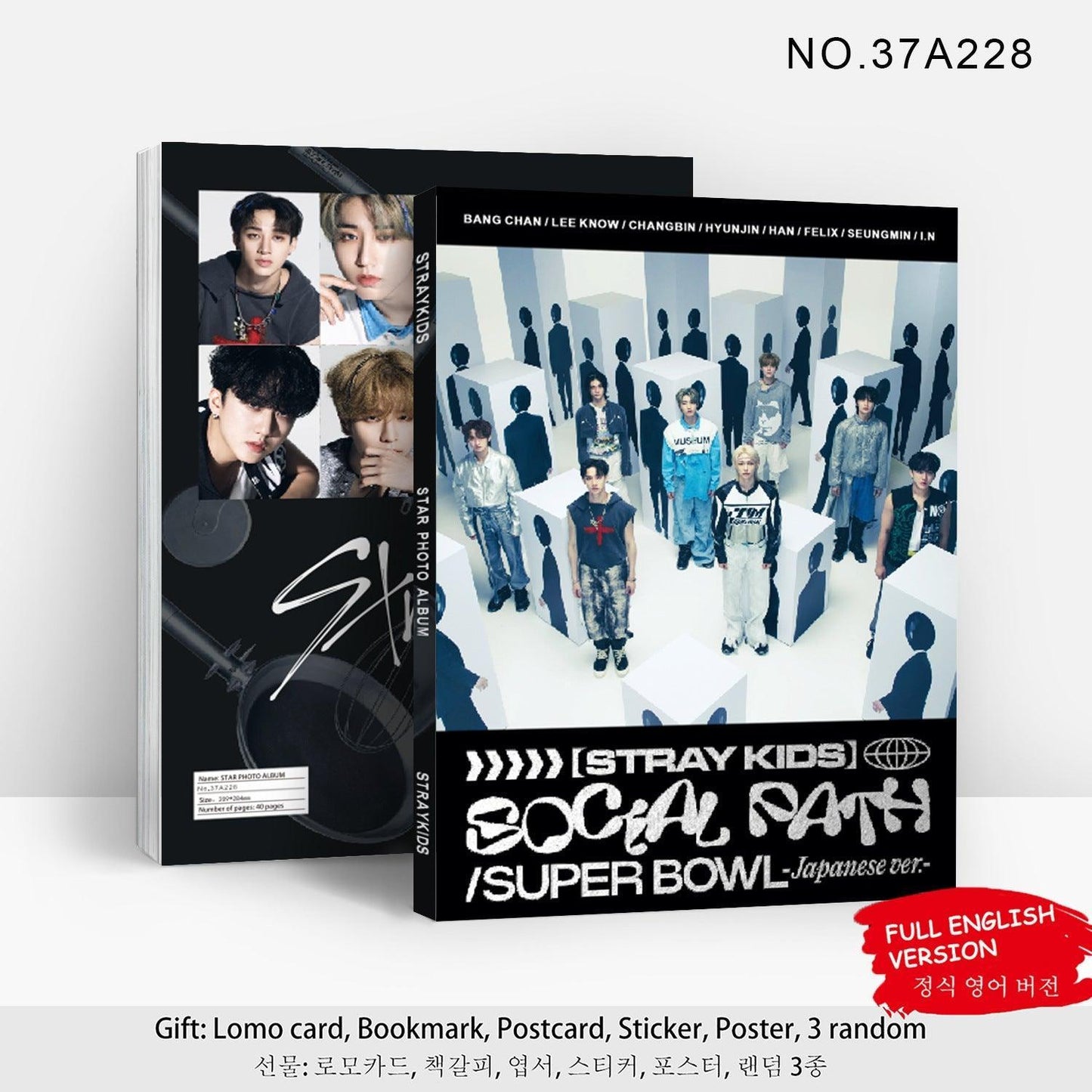 STRAY KIDS PHOTOBOOK 80 PCS (PHOTOBOOK+79 ITEMS) VARIOUS OPTIONS!✨