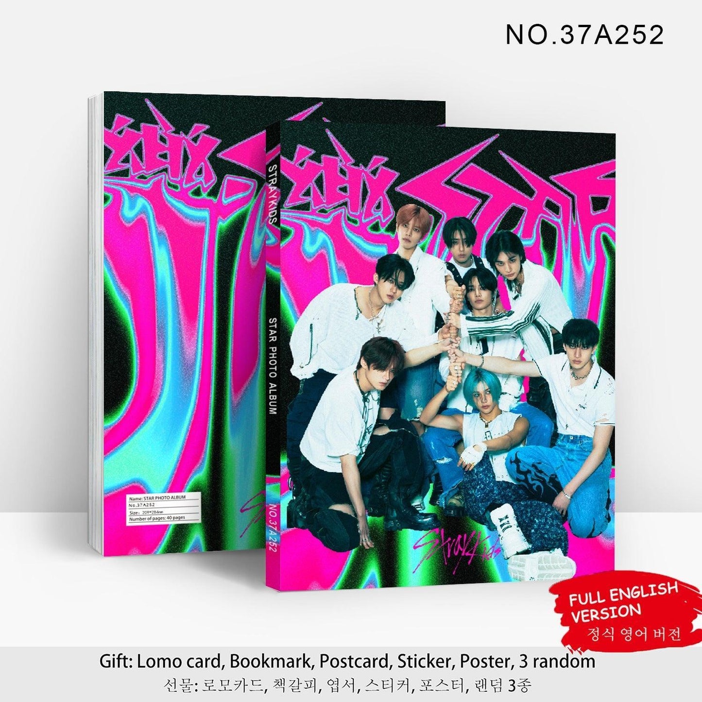STRAY KIDS PHOTOBOOK 80 PCS (PHOTOBOOK+79 ITEMS) VARIOUS OPTIONS!✨