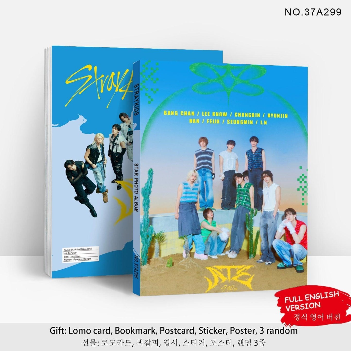 STRAY KIDS PHOTOBOOK 80 PCS (PHOTOBOOK+79 ITEMS) VARIOUS OPTIONS!✨