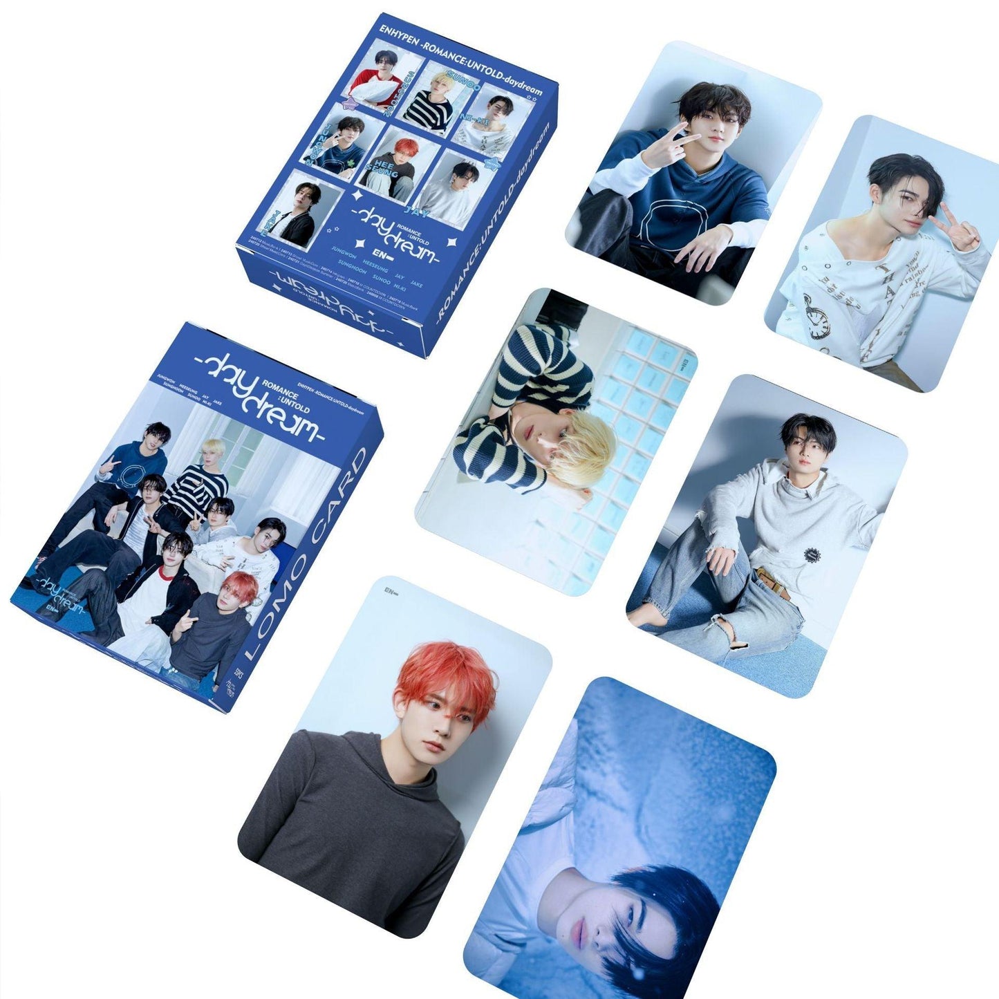 PHOTOCARDS ENHYPEN ROMANCE : UNTOLD DAYDREAM 55 PCS