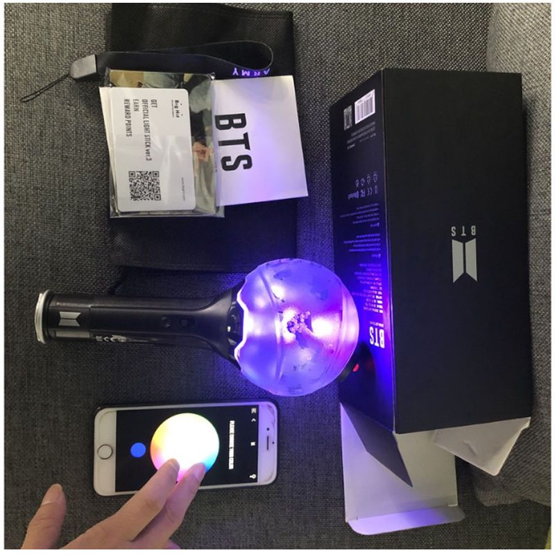 BTS ARMYBOMB  - LIGHTSTICK WITH PHOTOCARDS VERSION 3 AND VERSION 4