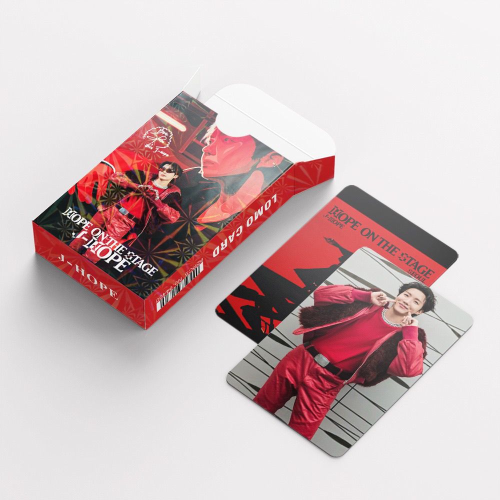 JHOPE “HOPE ON THE STAGE” PHOTOCARDS + STICKERS  92 PCS