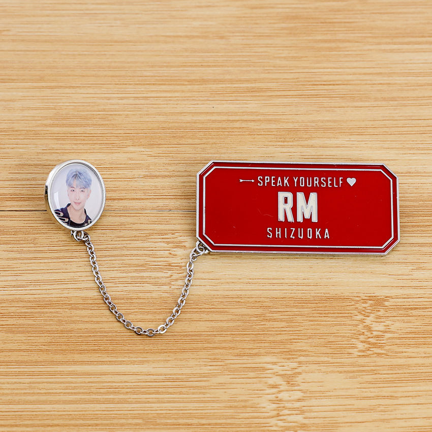 BTS MERCH LOVE YOURSELF TOUR PIN's