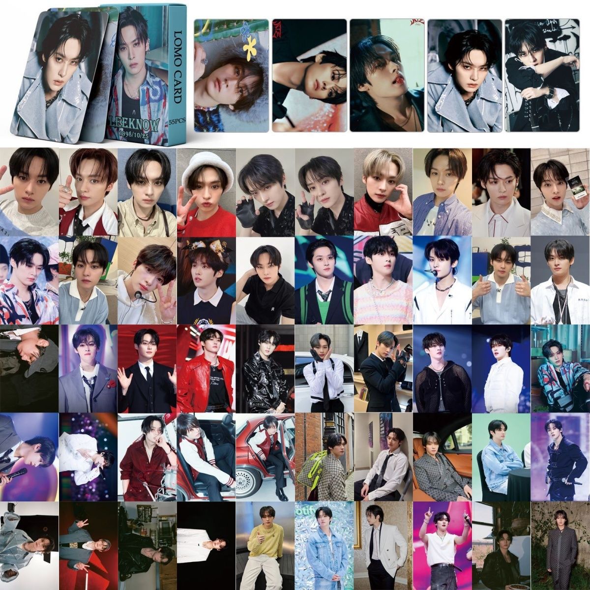 STRAY KIDS PHOTOCARDS KARMA, ATE, HOP, GIANT, 5 STAR, MANIAC, MAXIDENT + VARIOUS OPTIONS!✨ (55 PCS)