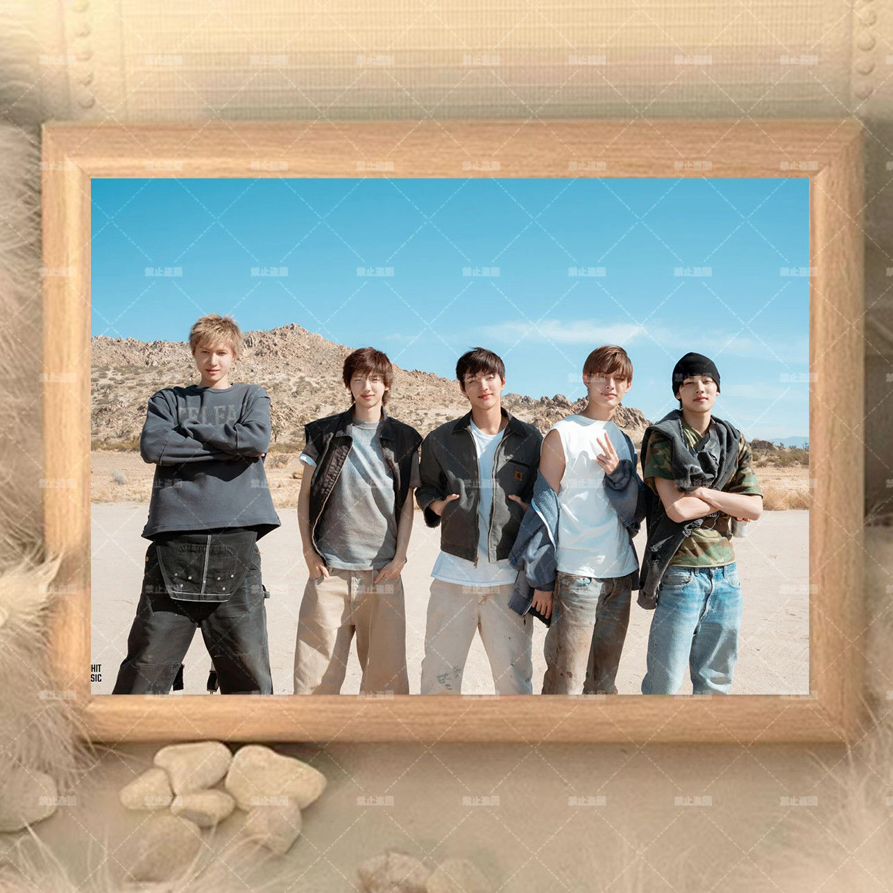 CORTIS DECORATIVE FRAME - VARIOUS SIZES AND IMAGES