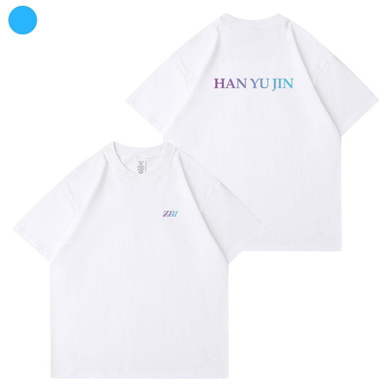 ZB1 ZEROBASEONE T-SHIRTS 100% COTTON - WHITE AND BLACK