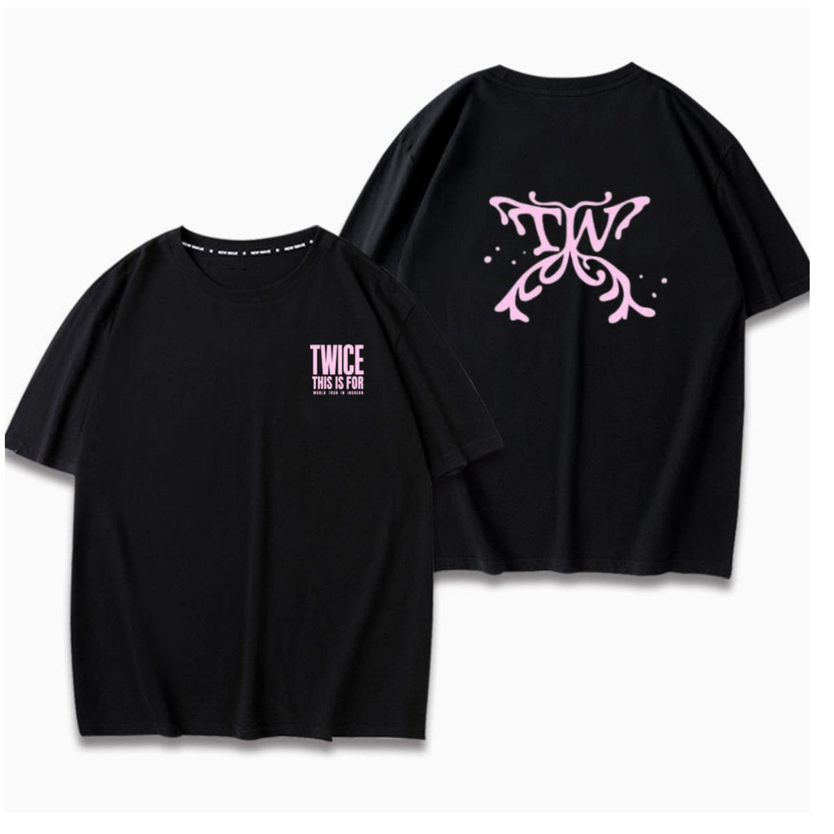 TWICE THIS IS FOR T-SHIRT 100% COTTON