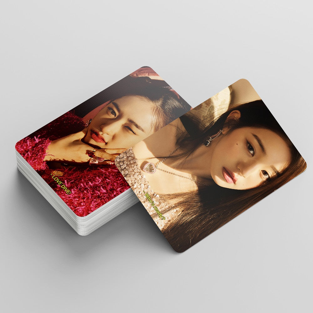 IVE MERCH LOVE DIVE PHOTOCARDS 55 PCS