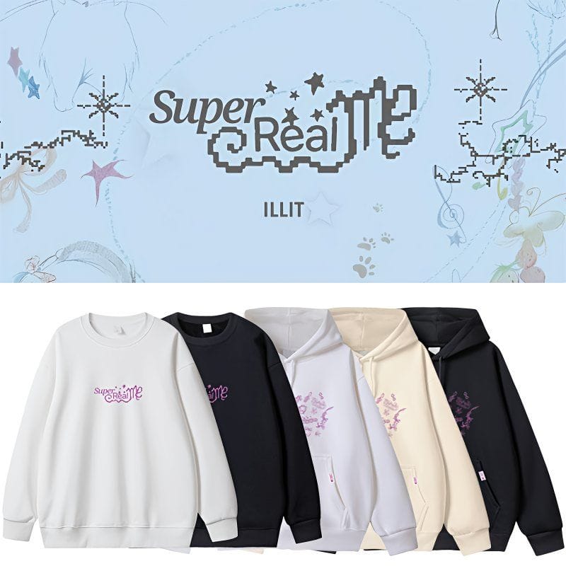 ILLIT SUPER REAL ME HOODIE