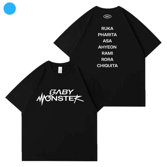BABYMONSTER T SHIRT 100% COTTON