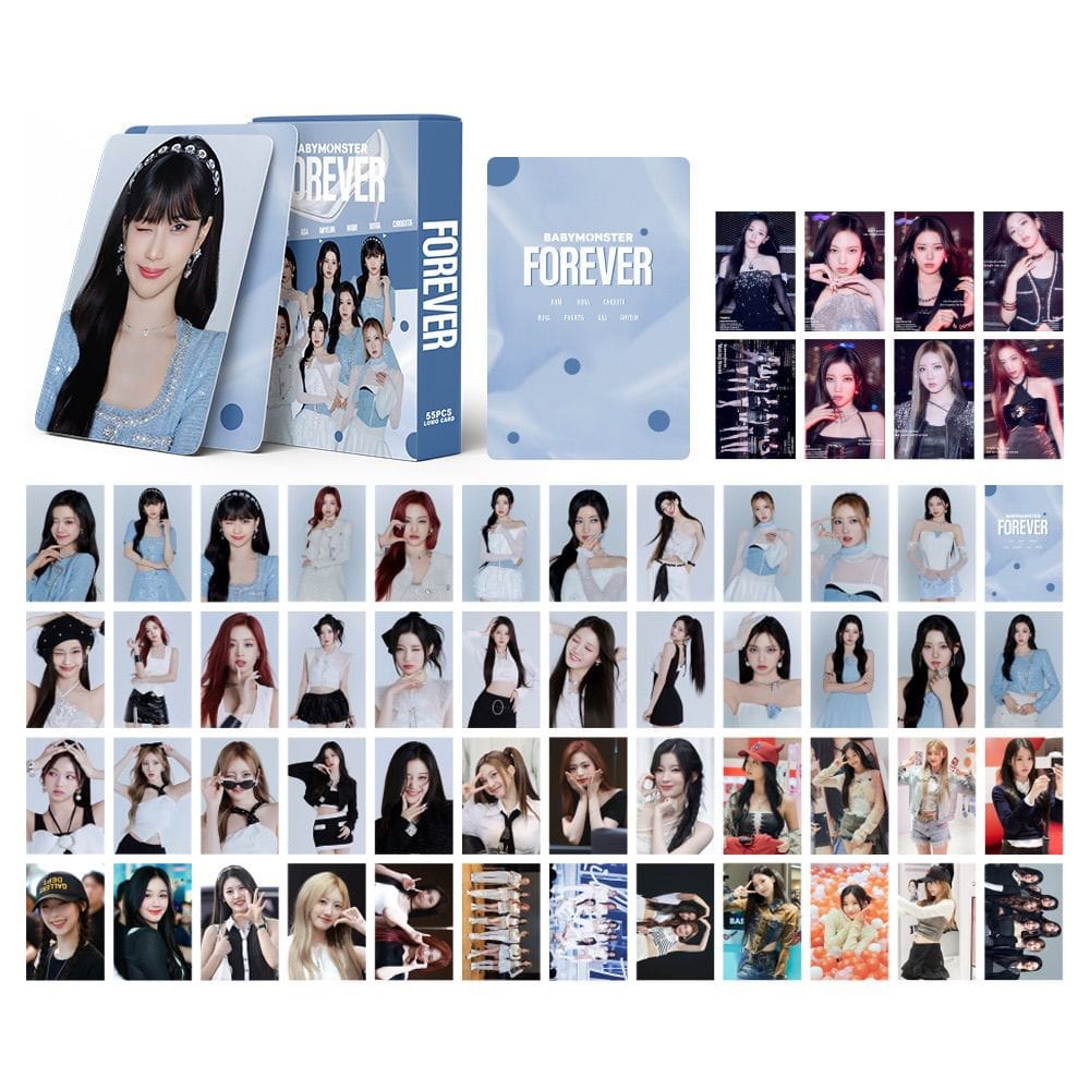 BABYMONSTER PHOTOCARDS FOREVER 55PCS