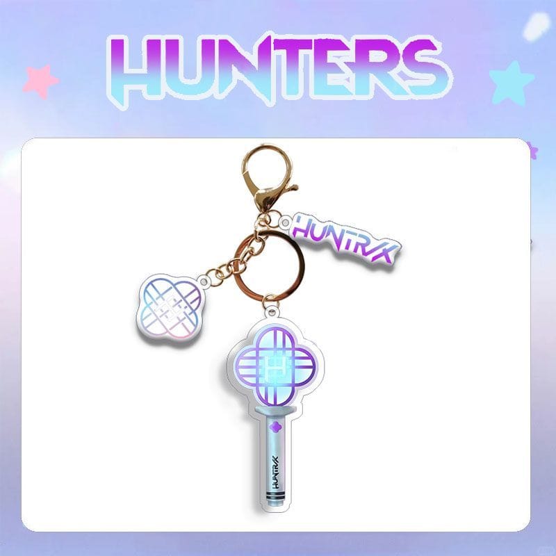 KPOP DEMON HUNTERS HUNTR/X SAJA BOYS KEYCHAINS