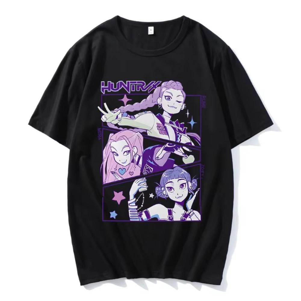KPOP DEMON HUNTERS HUNTR/X T SHIRTS