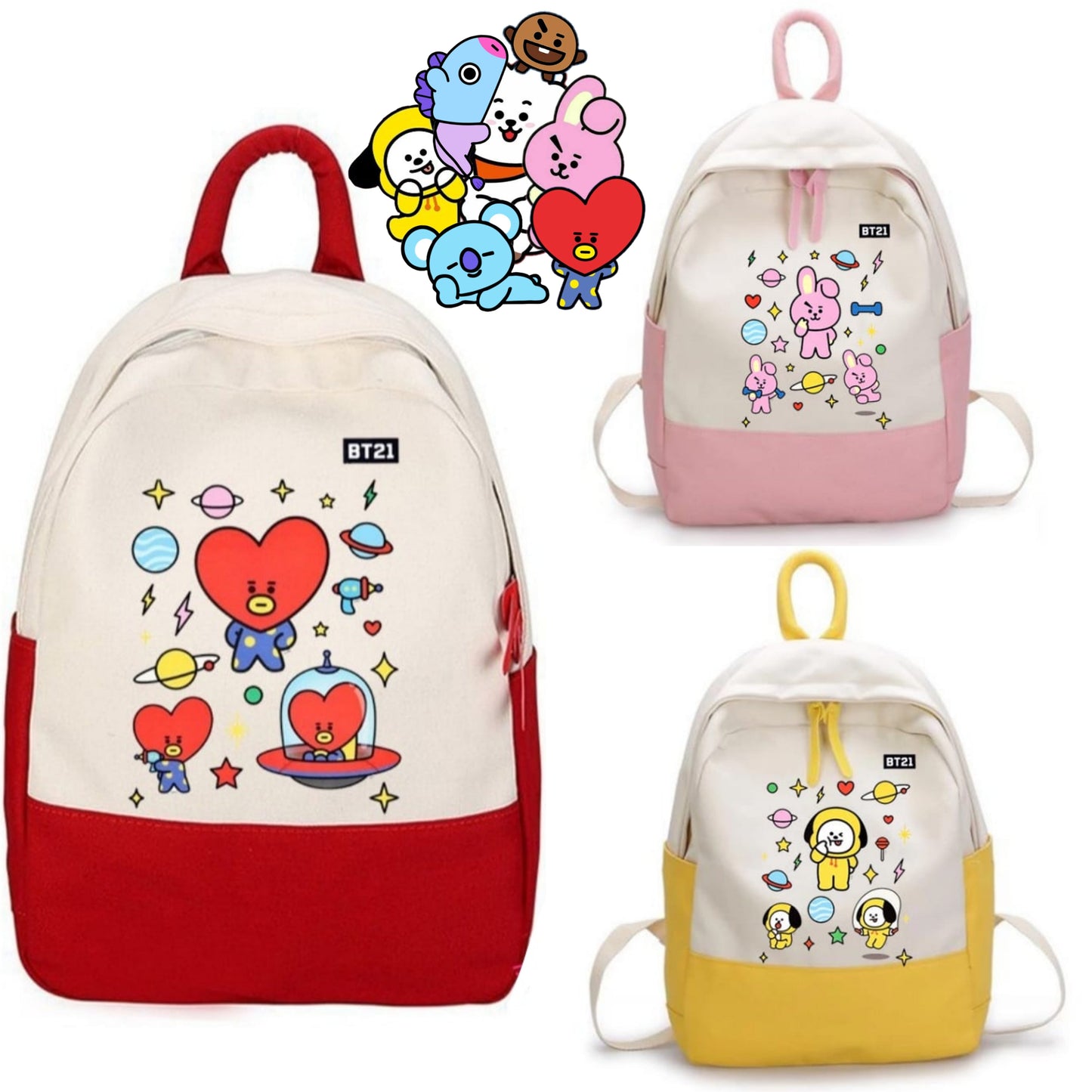 BT21 BTS BACKPACKS
