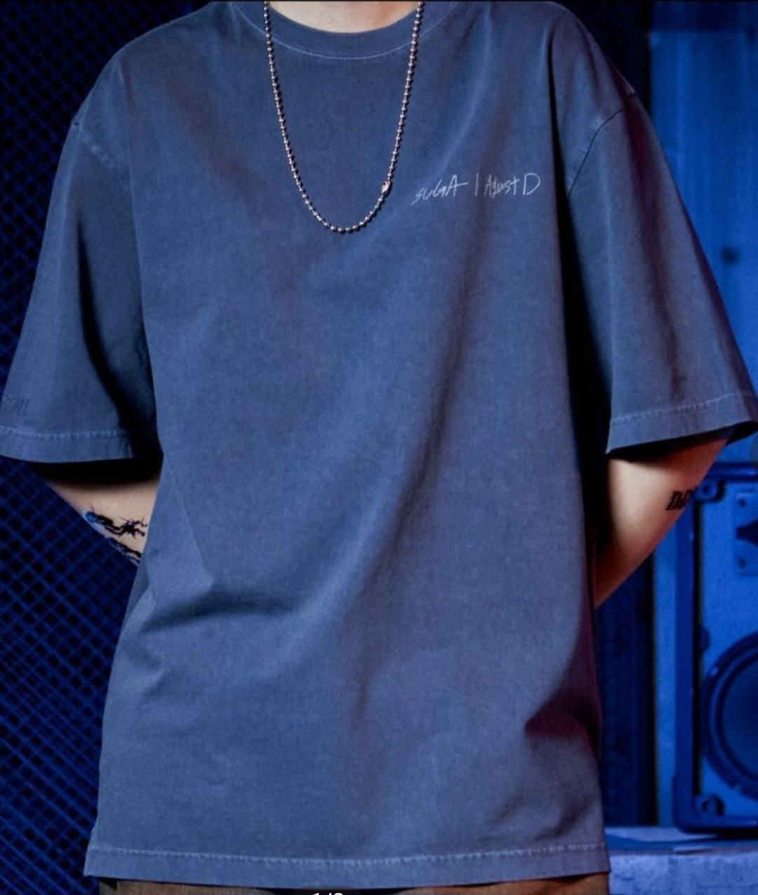 T-SHIRT SUGA D'DAY AGUST D TOUR THE FINAL 100% COTTON