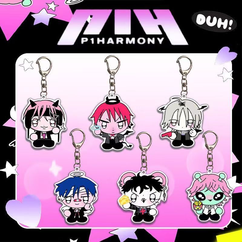 P1 HARMONY KEYCHAINS