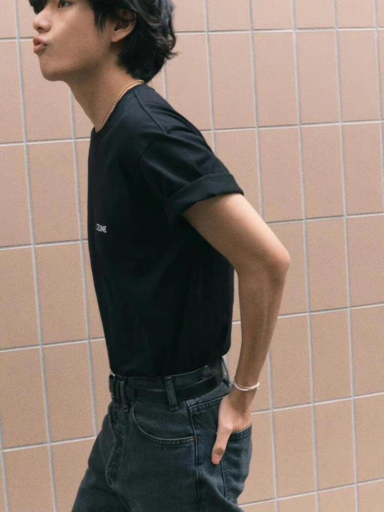 BTS MERCH V T-SHIRT 100% COTTON