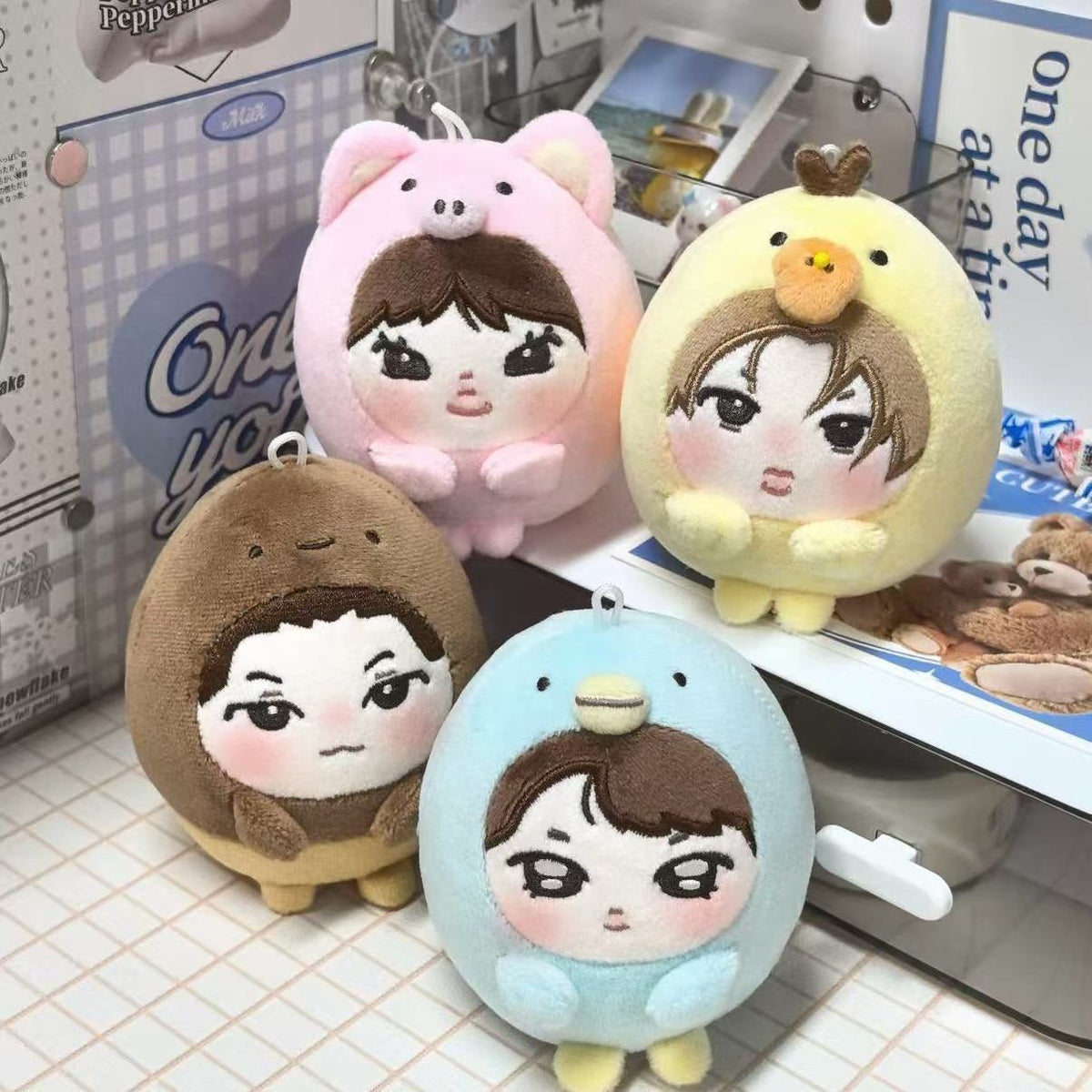 LNGSHOT PLUSH KEYCHAINS